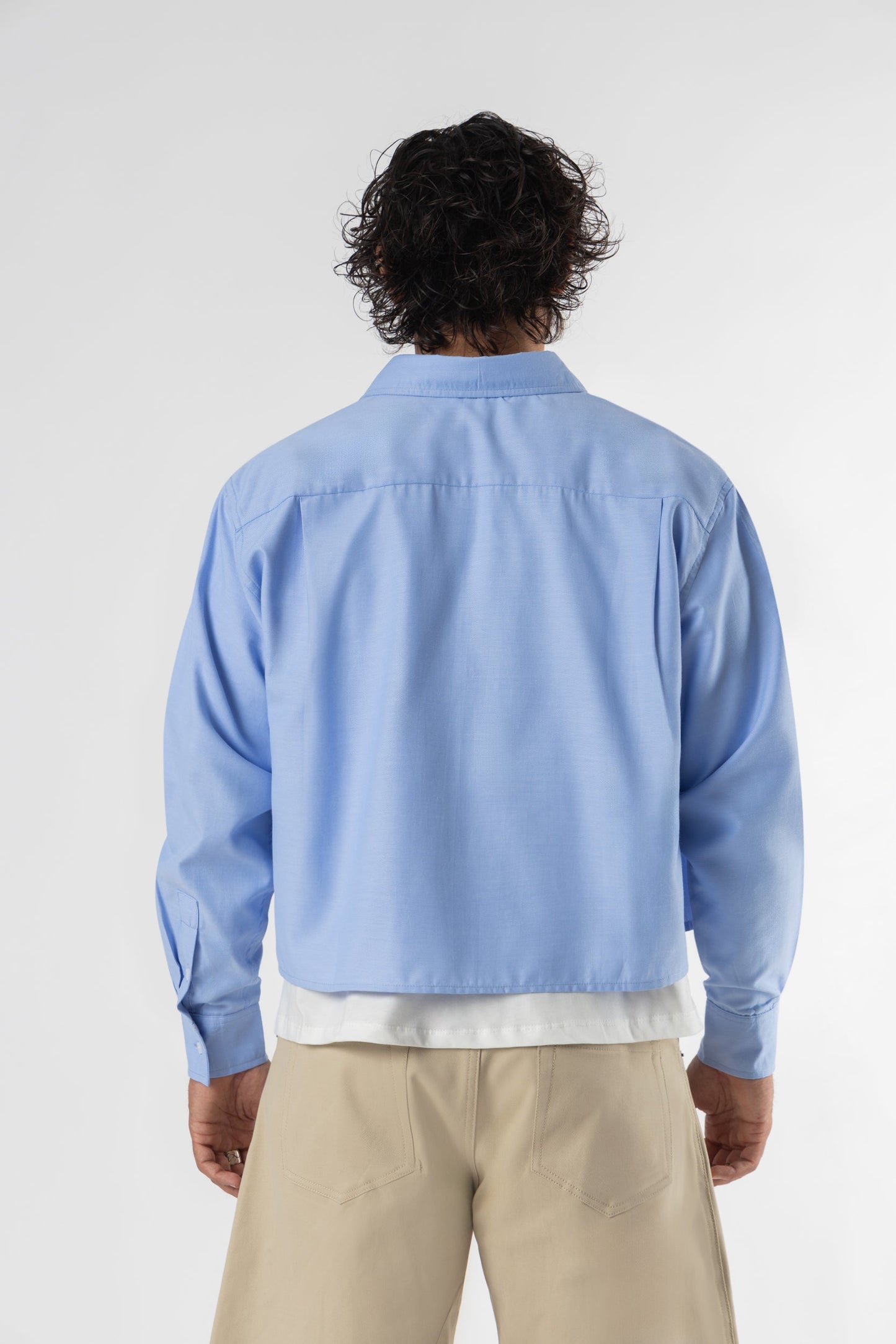 Shirt oxford Cropped Sky