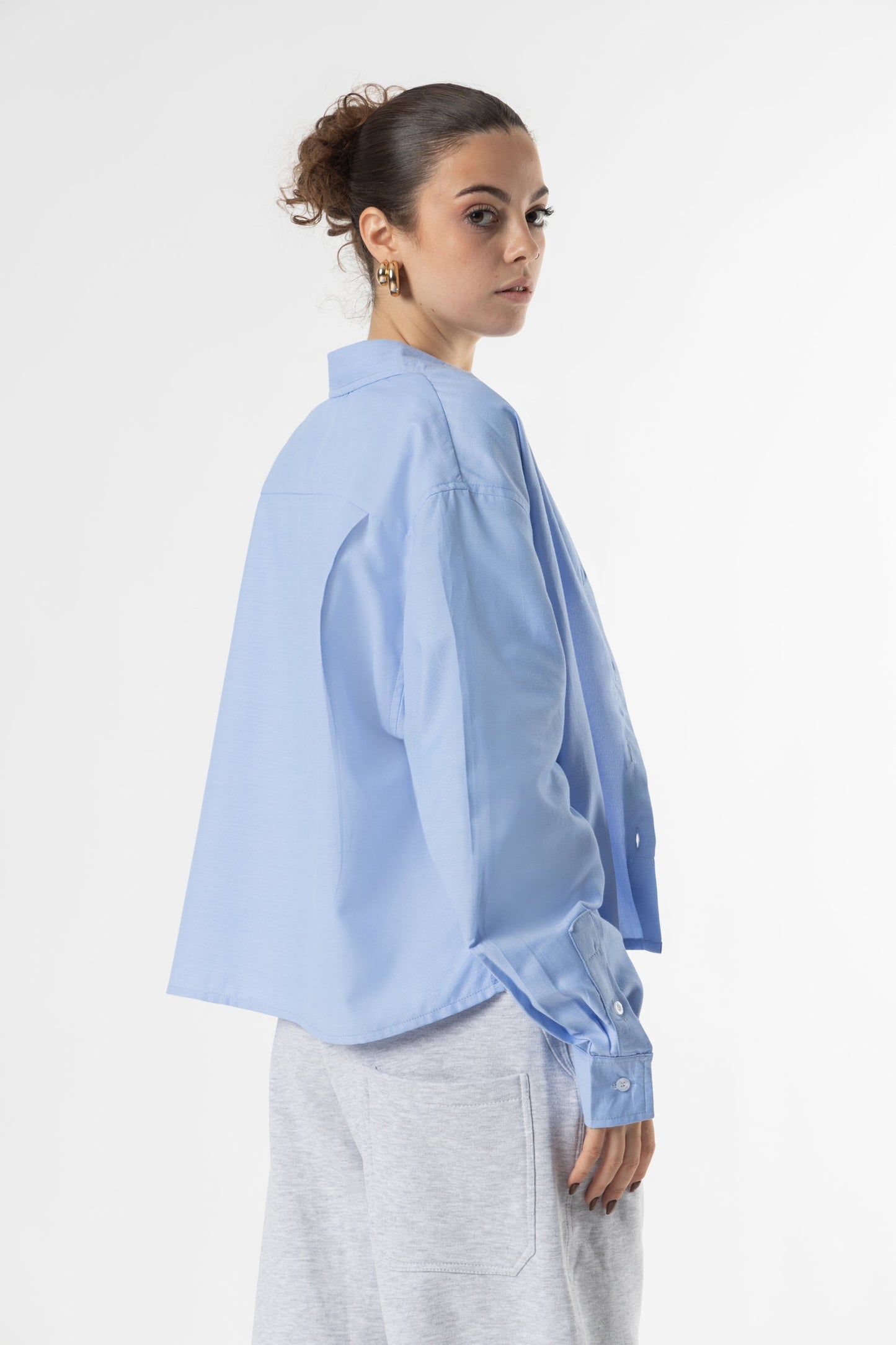 Shirt oxford Cropped Sky