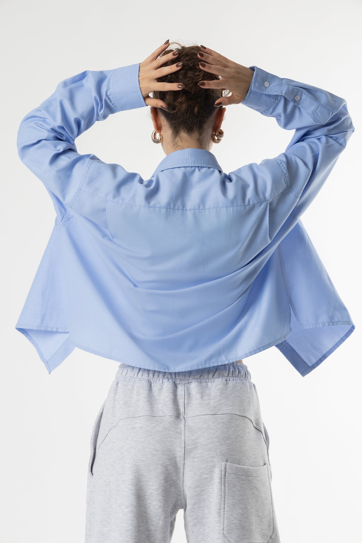 Shirt oxford Cropped Sky