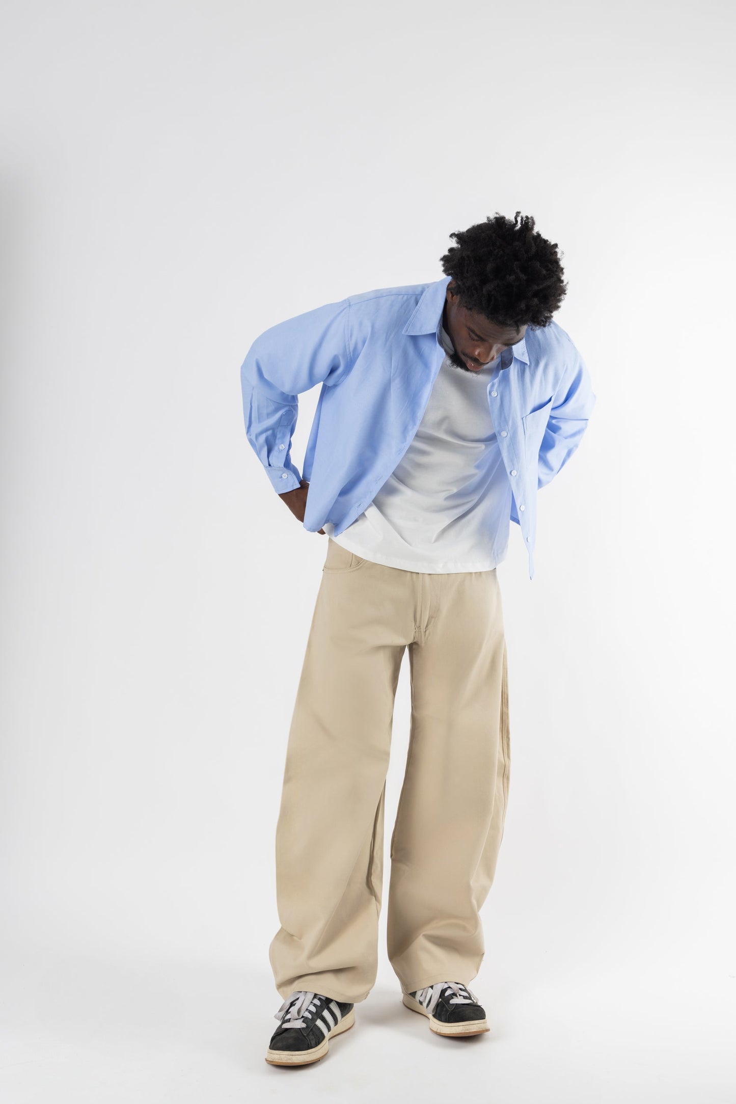 Shirt oxford Cropped Sky