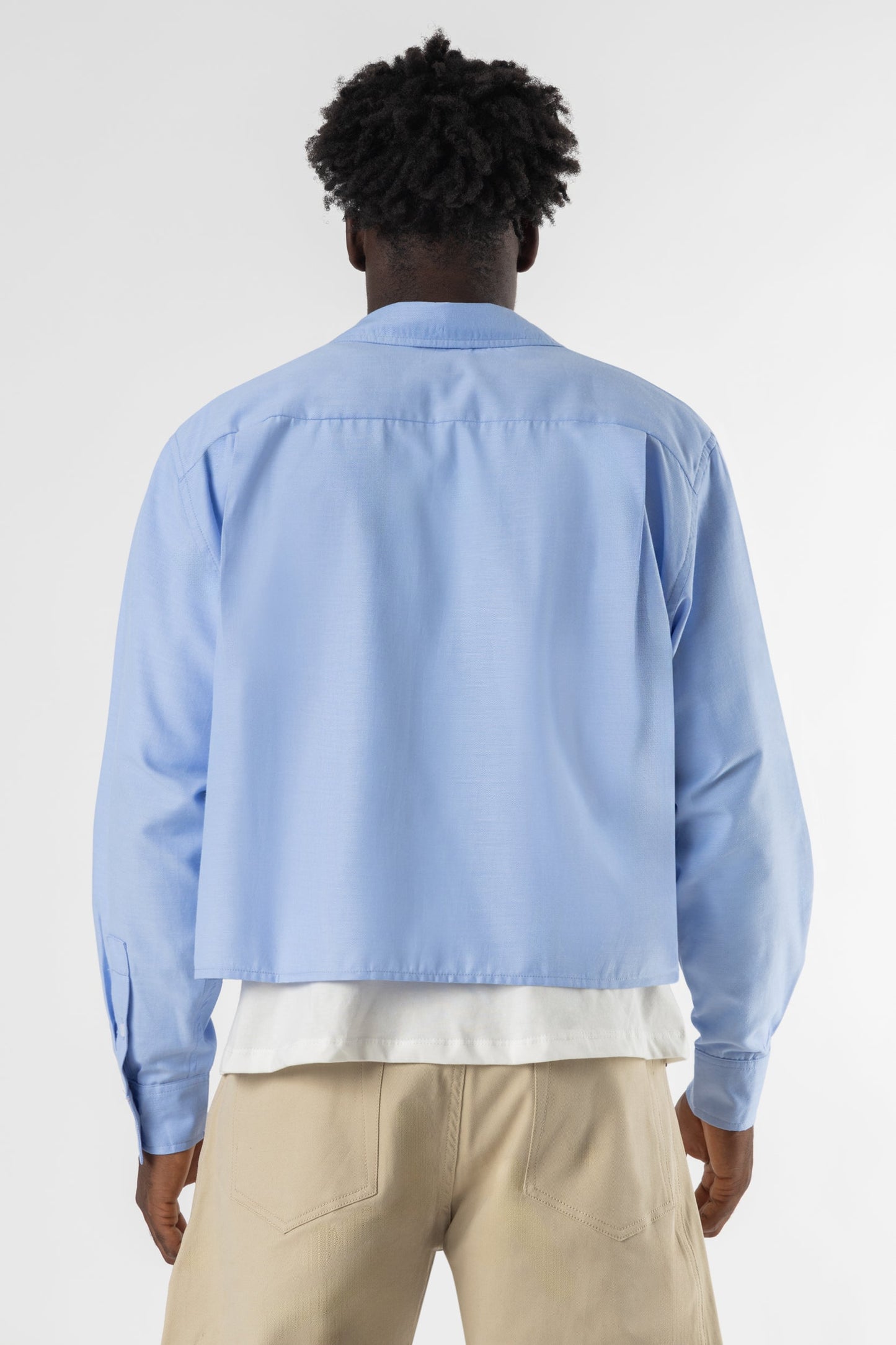 Shirt oxford Cropped Sky
