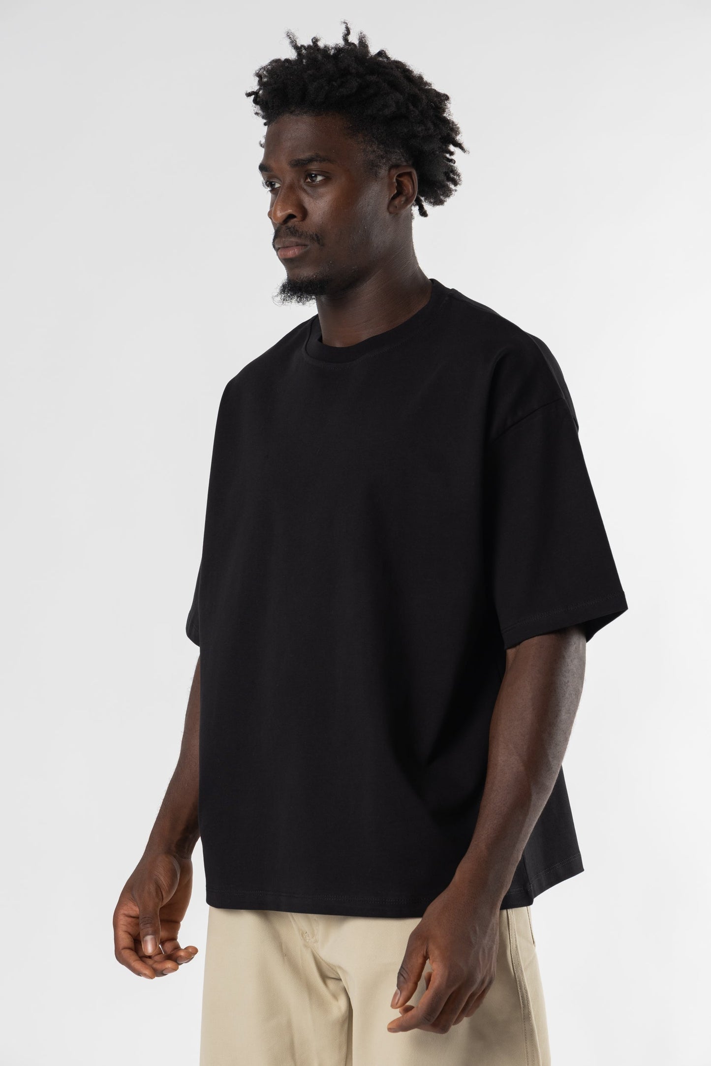 T-Shirt Over Blanks 280GSM Black