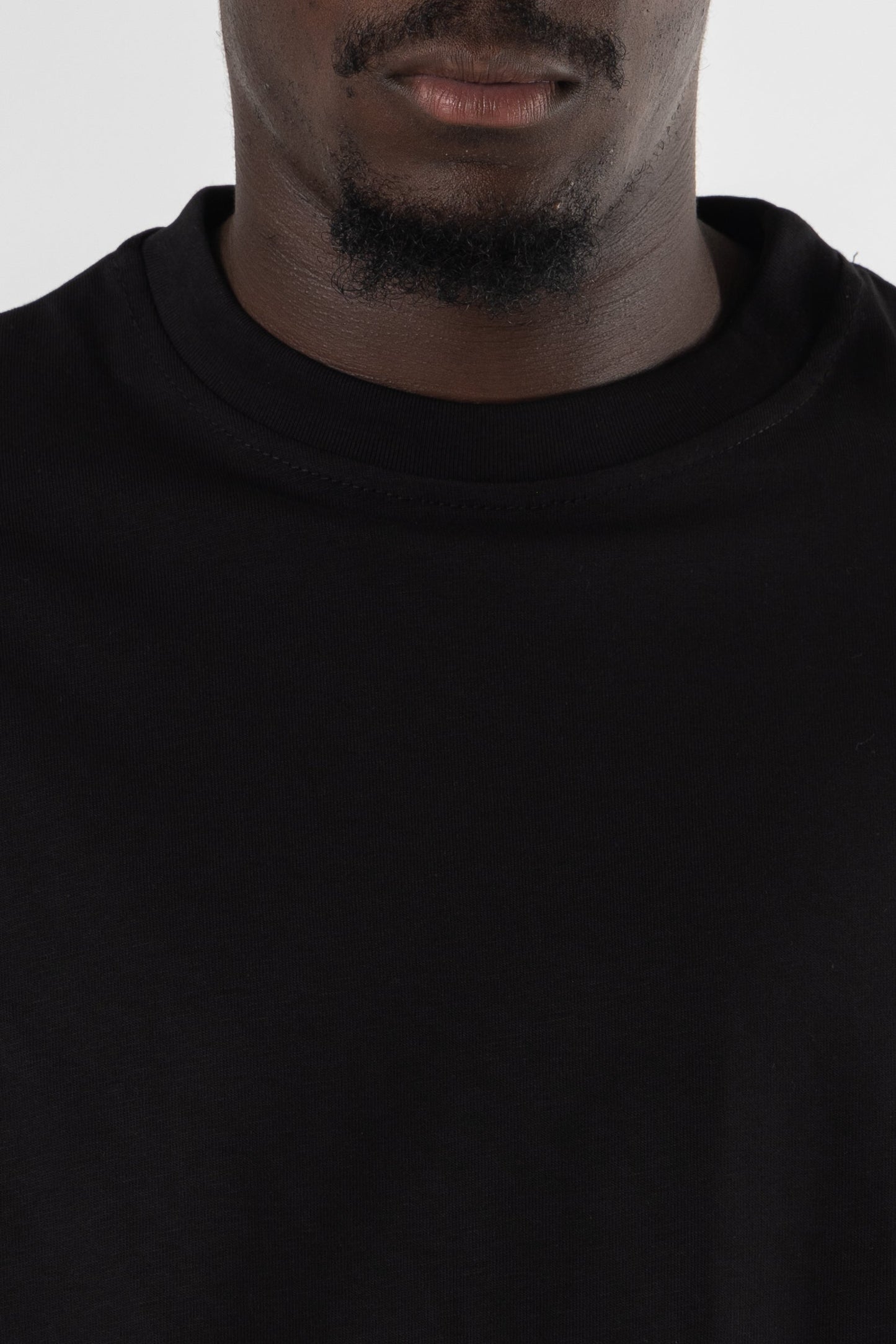 Longsleeve Cropped Blanks 220GSM Black
