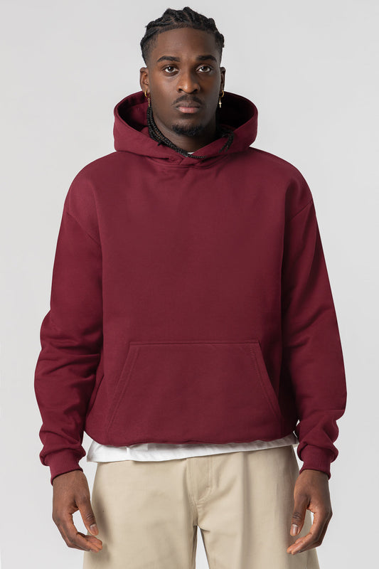 Hoodie Premium Blanks 330GSM Merlot