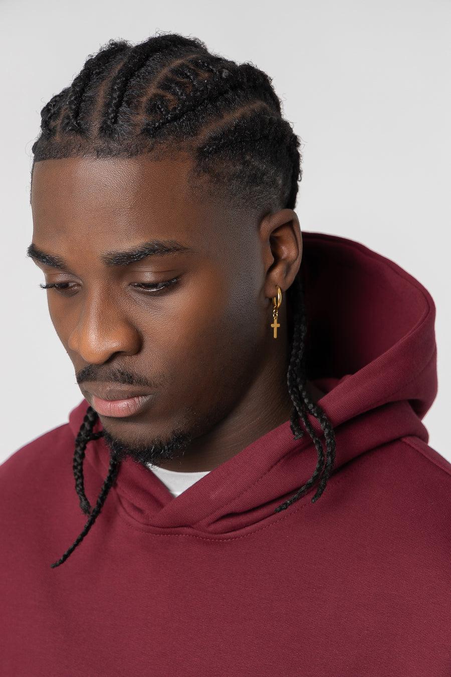 Hoodie Premium Blanks 330GSM Merlot