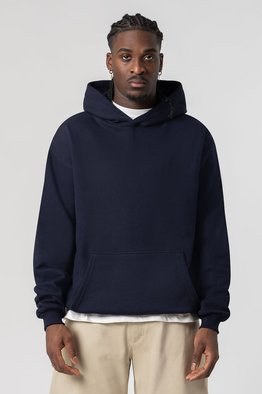 Hoodie Premium Blanks 330GSM Night Blue
