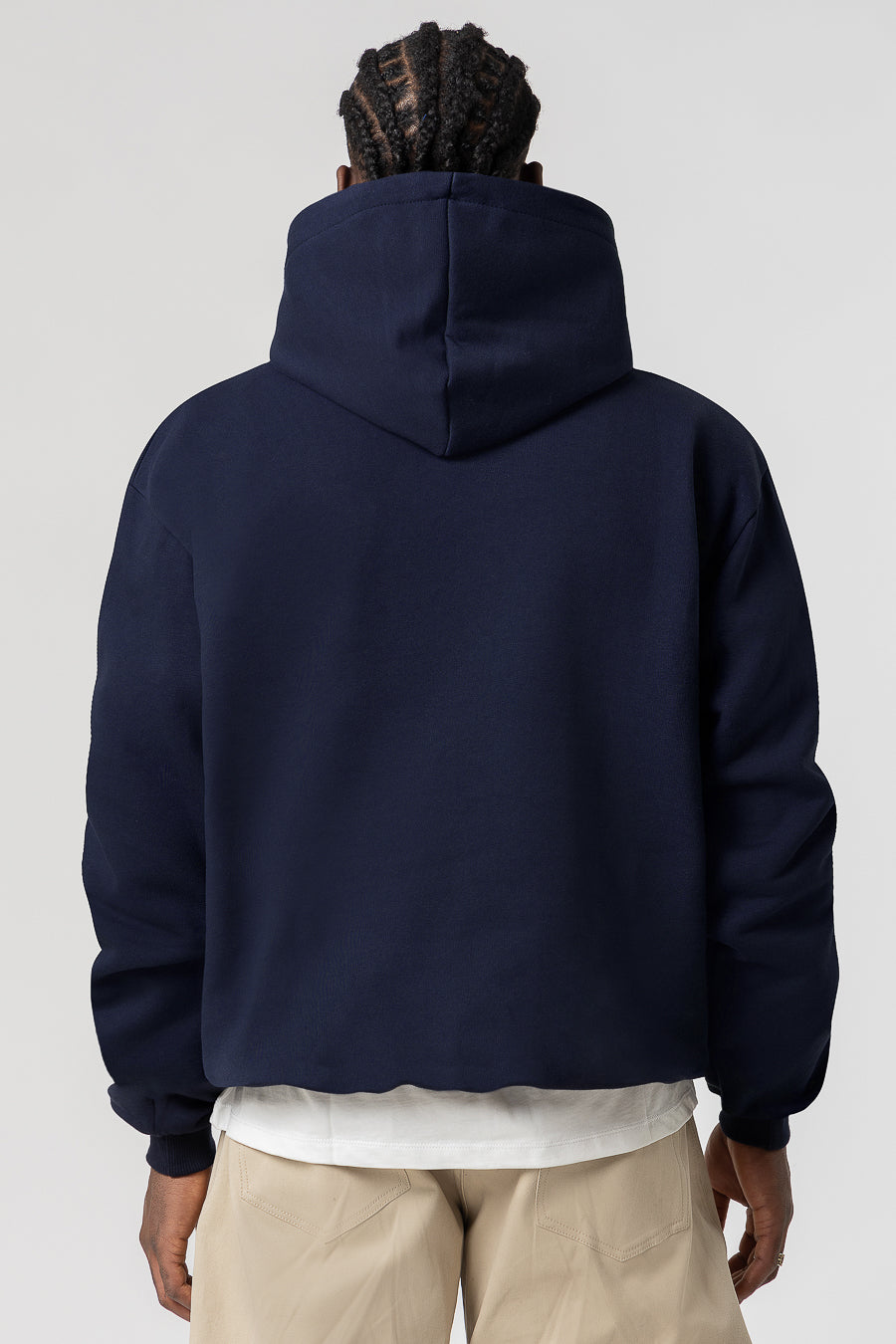 Hoodie Premium Blanks 330GSM Night Blue