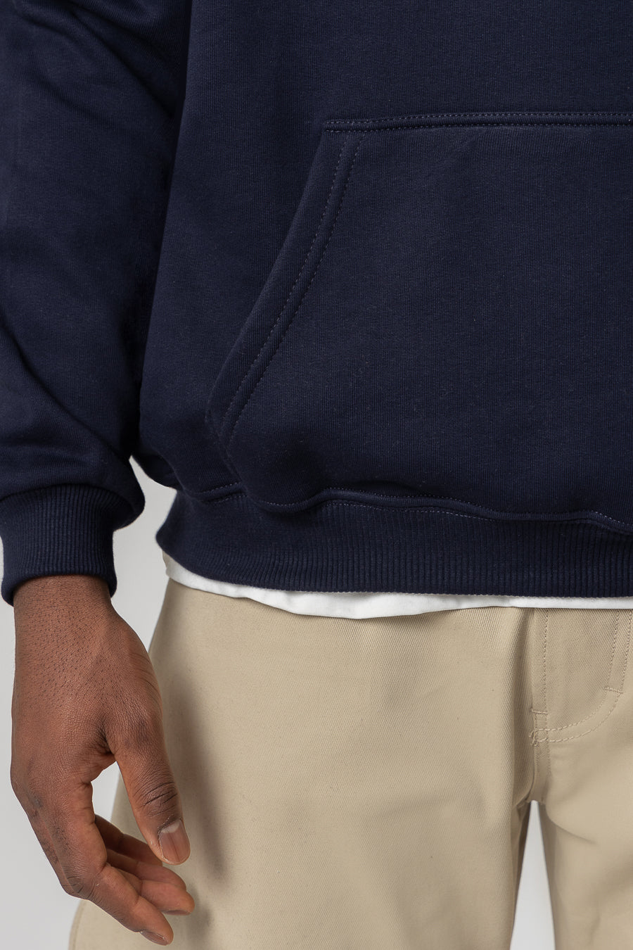Hoodie Premium Blanks 330GSM Night Blue
