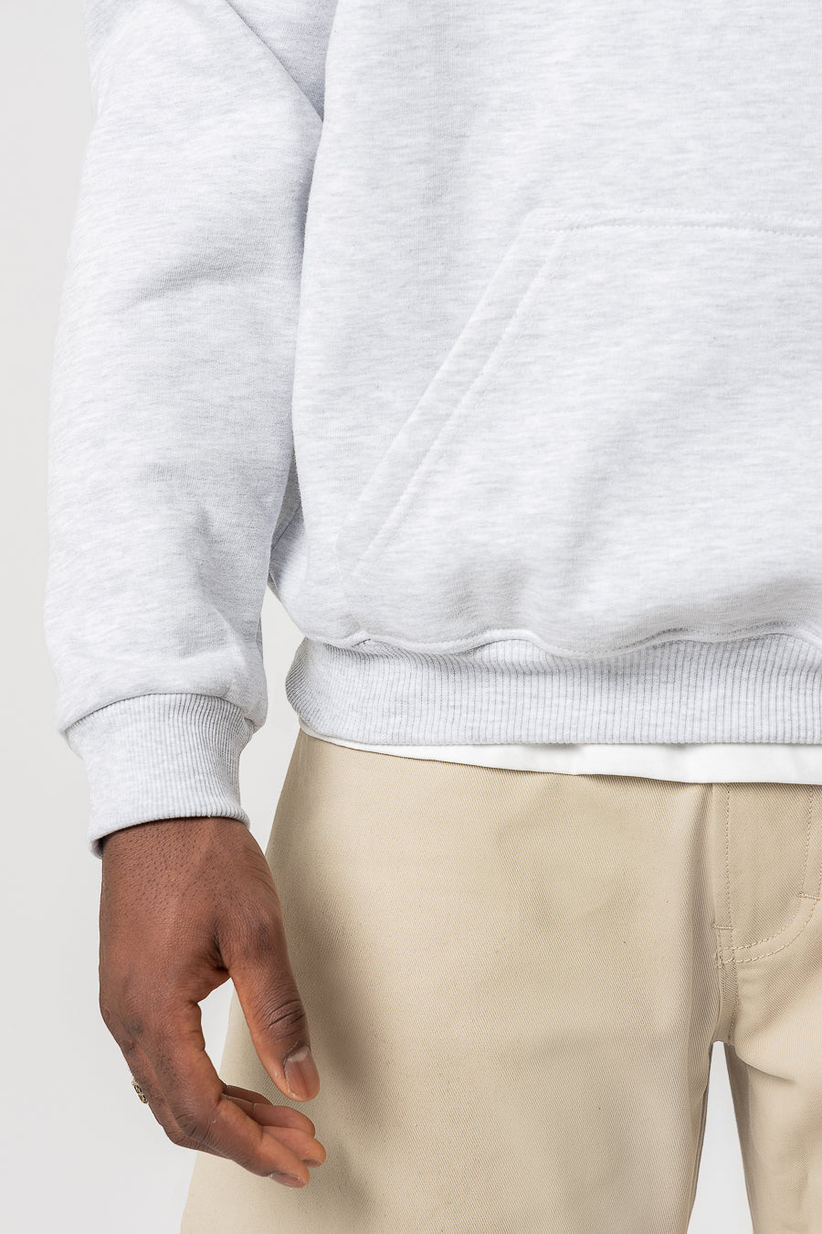 Hoodie Premium Blanks 330GSM Sport Grey