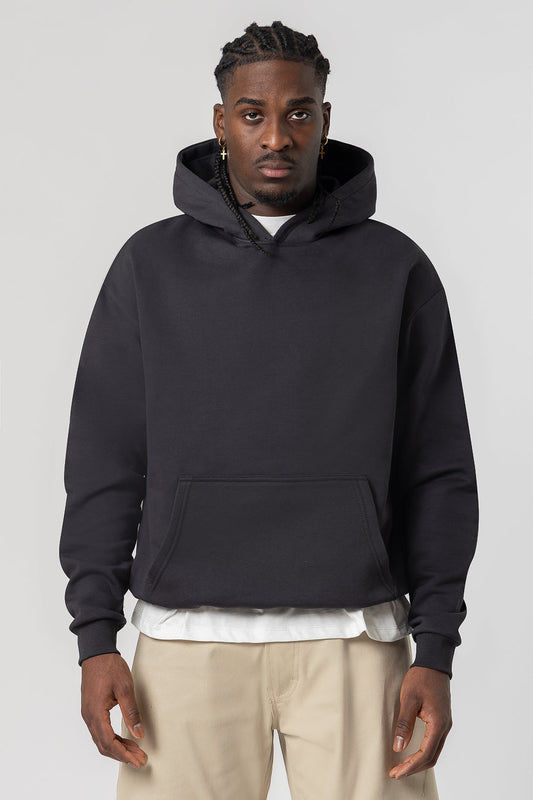 Hoodie Premium Blanks 330GSM Dark Chocolate