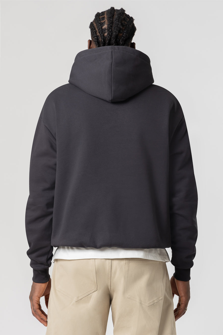 Hoodie Premium Blanks 330GSM Dark Chocolate