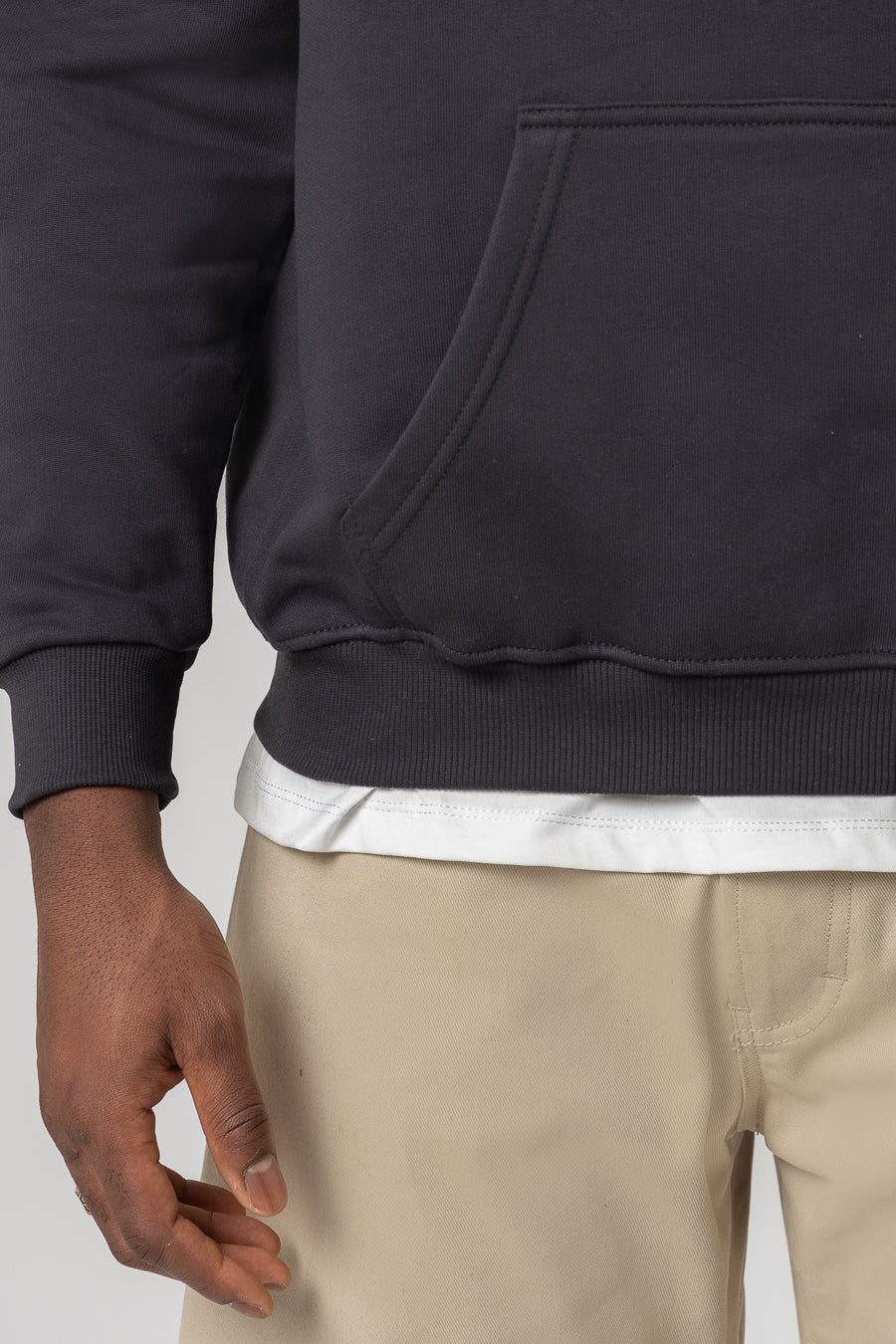 Hoodie Premium Blanks 330GSM Dark Chocolate