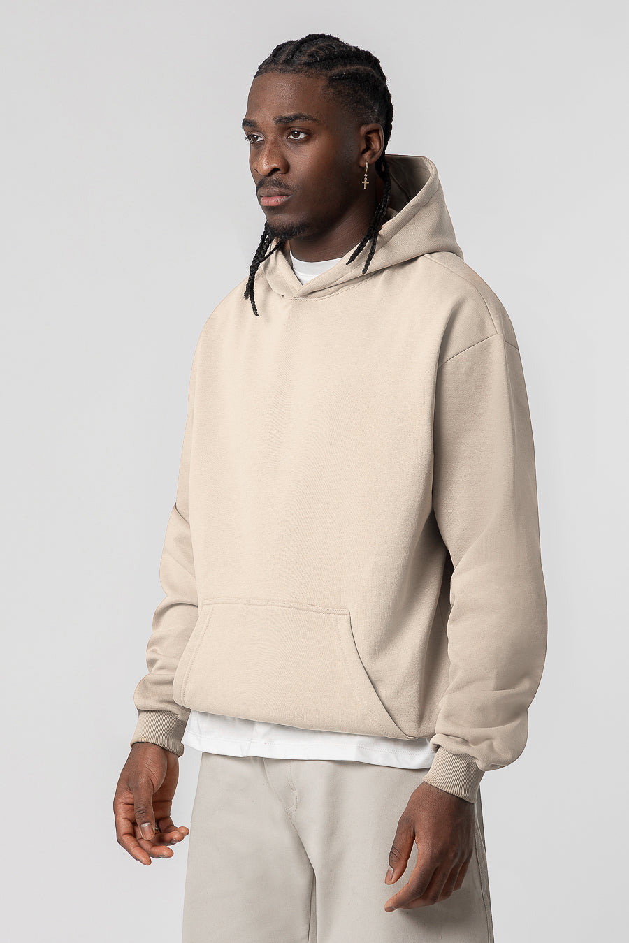 Hoodie Premium Blanks 330GSM Off white