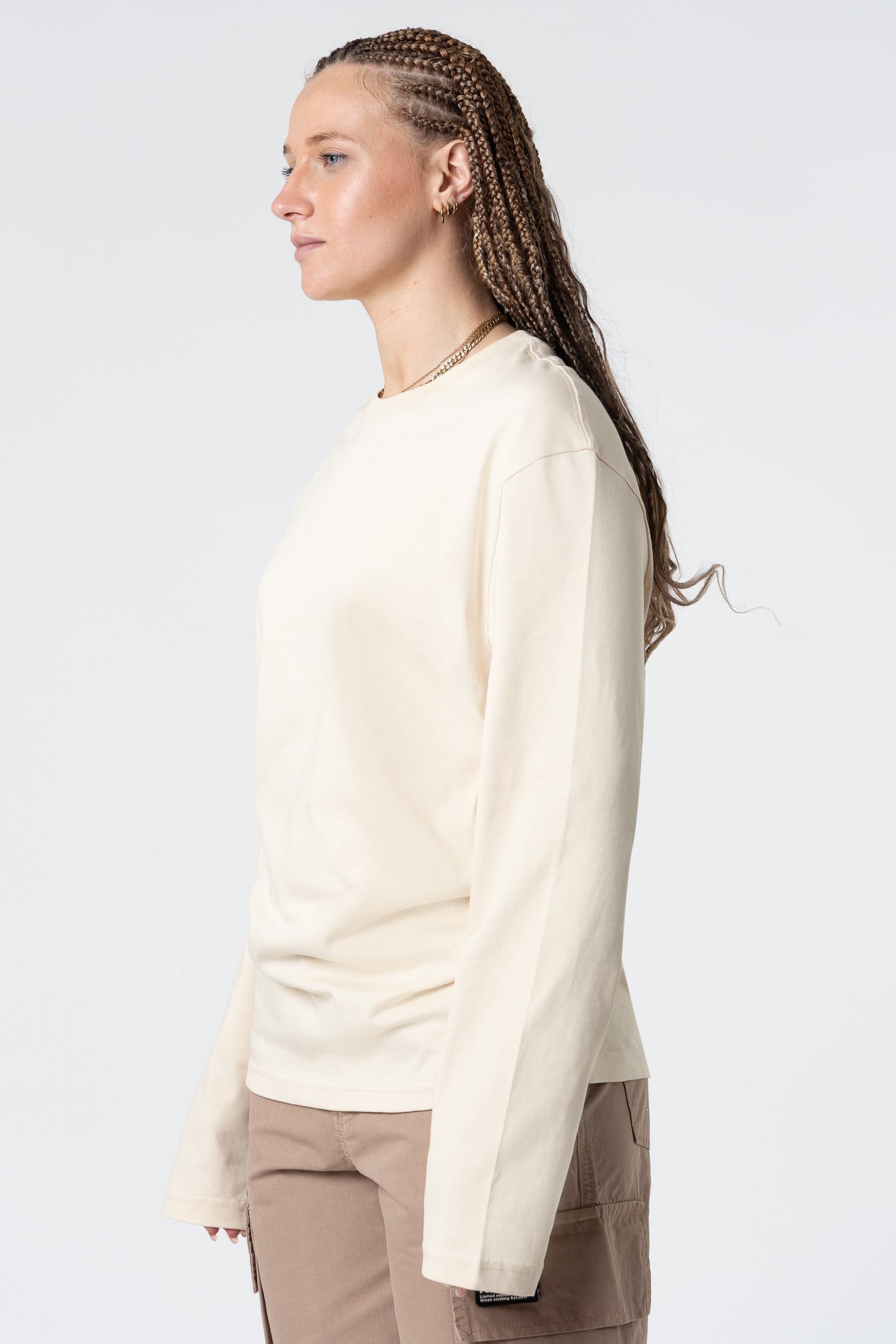 Longsleeve Blanks 220GSM Sand