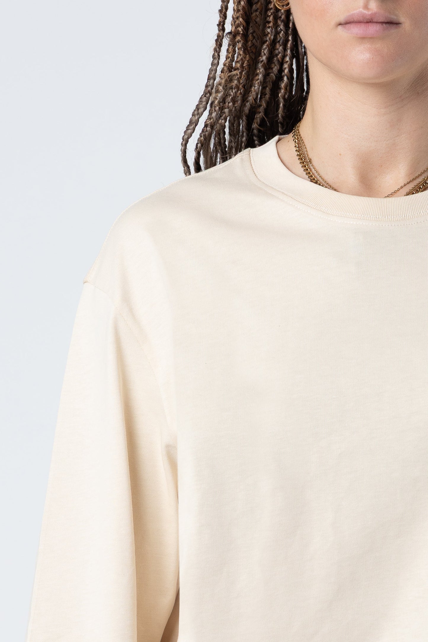 Longsleeve Blanks 220GSM Sand