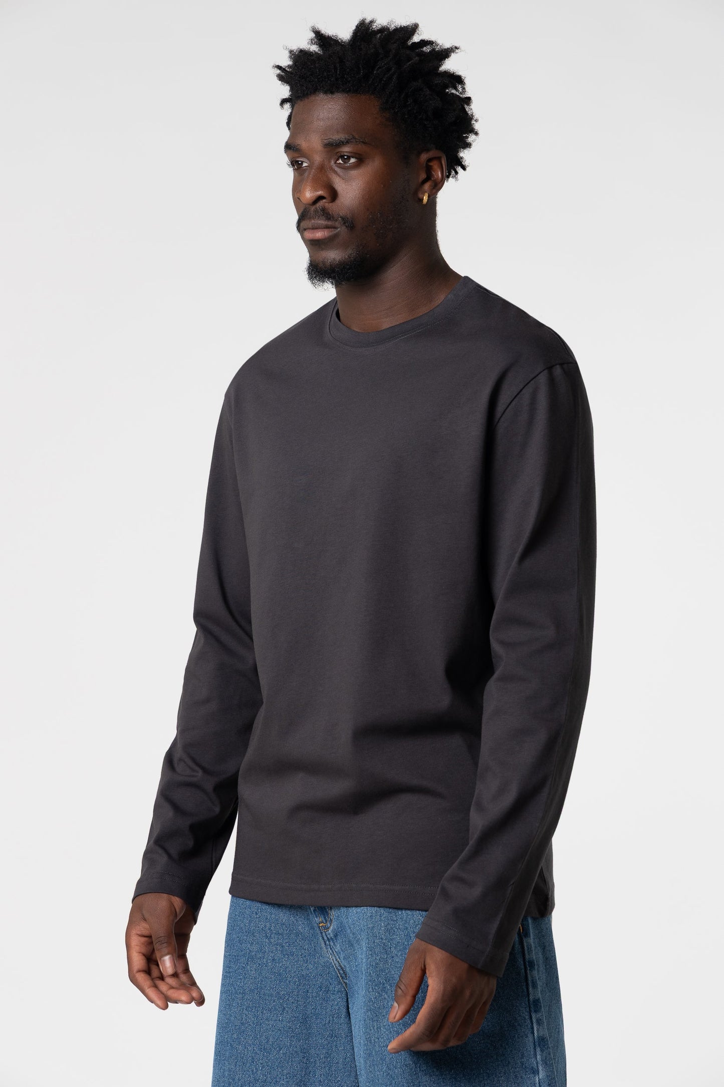 Longsleeve Blanks 220GSM Dark Grey