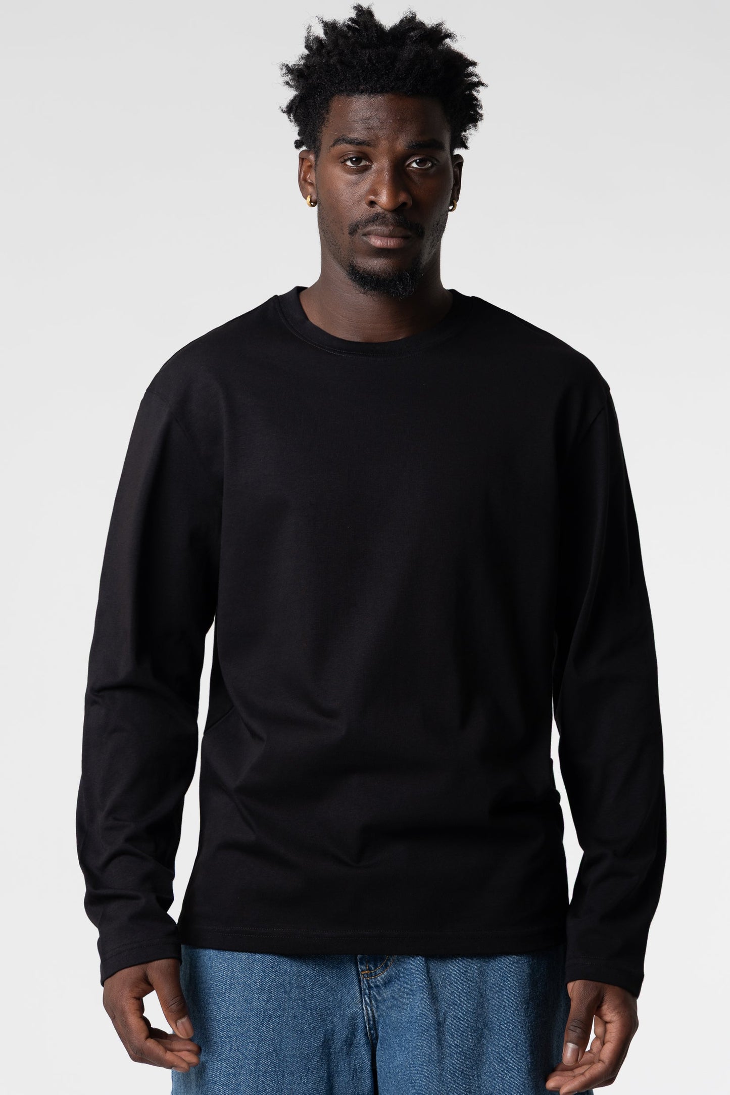Longsleeve Blanks 220GSM Black