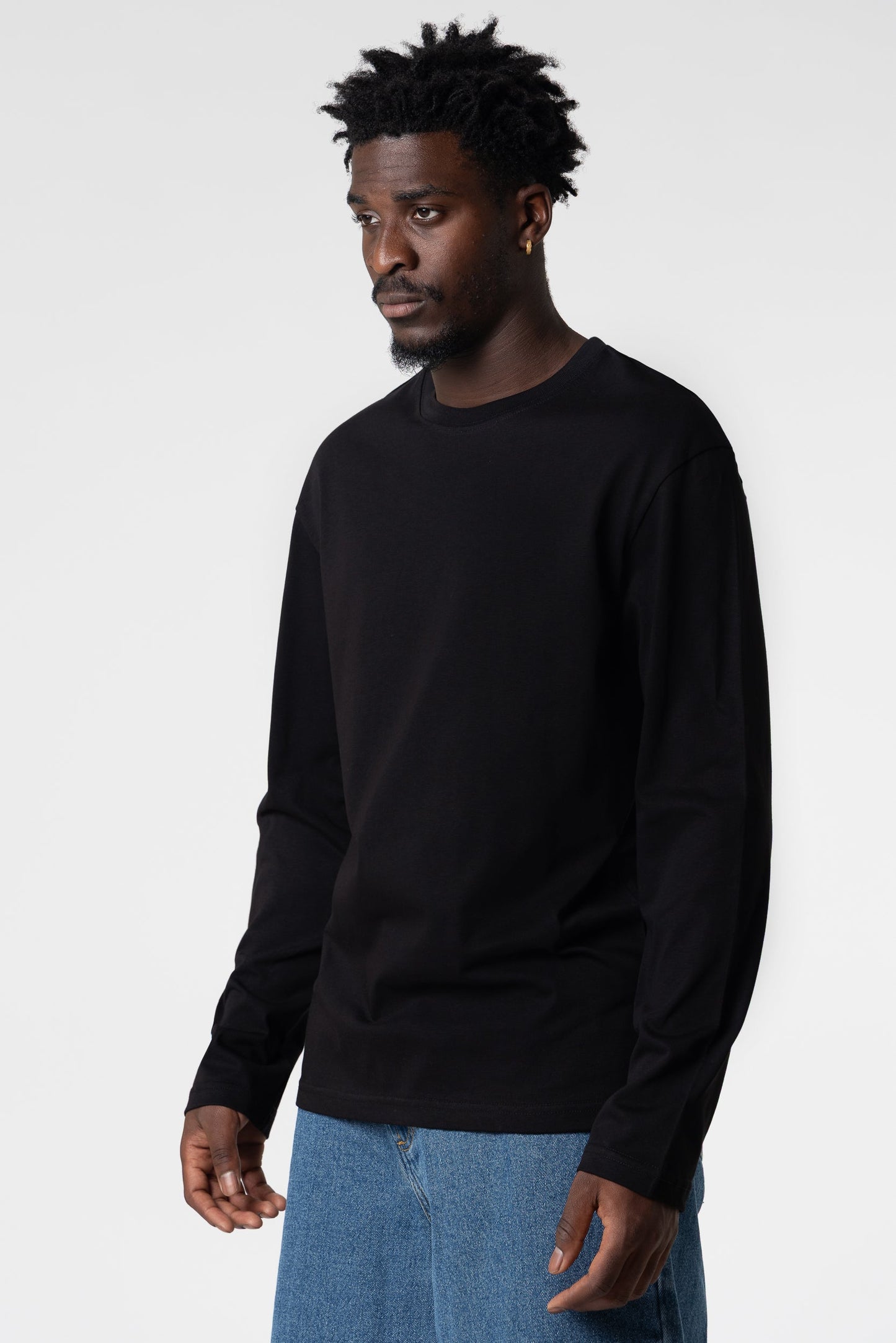 Longsleeve Blanks 220GSM Black