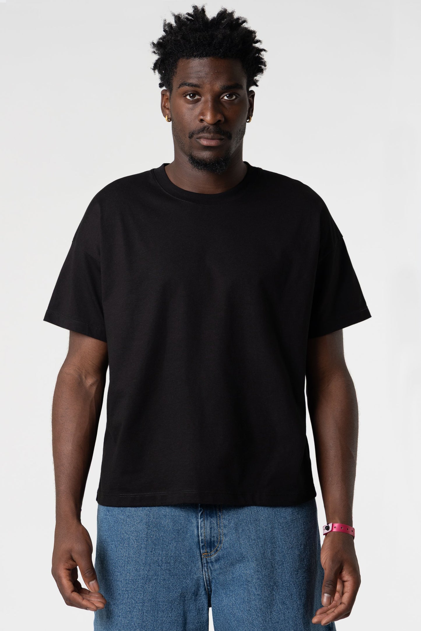 T-Shirt Blanks Boxy Fit 190GSM Night Blue