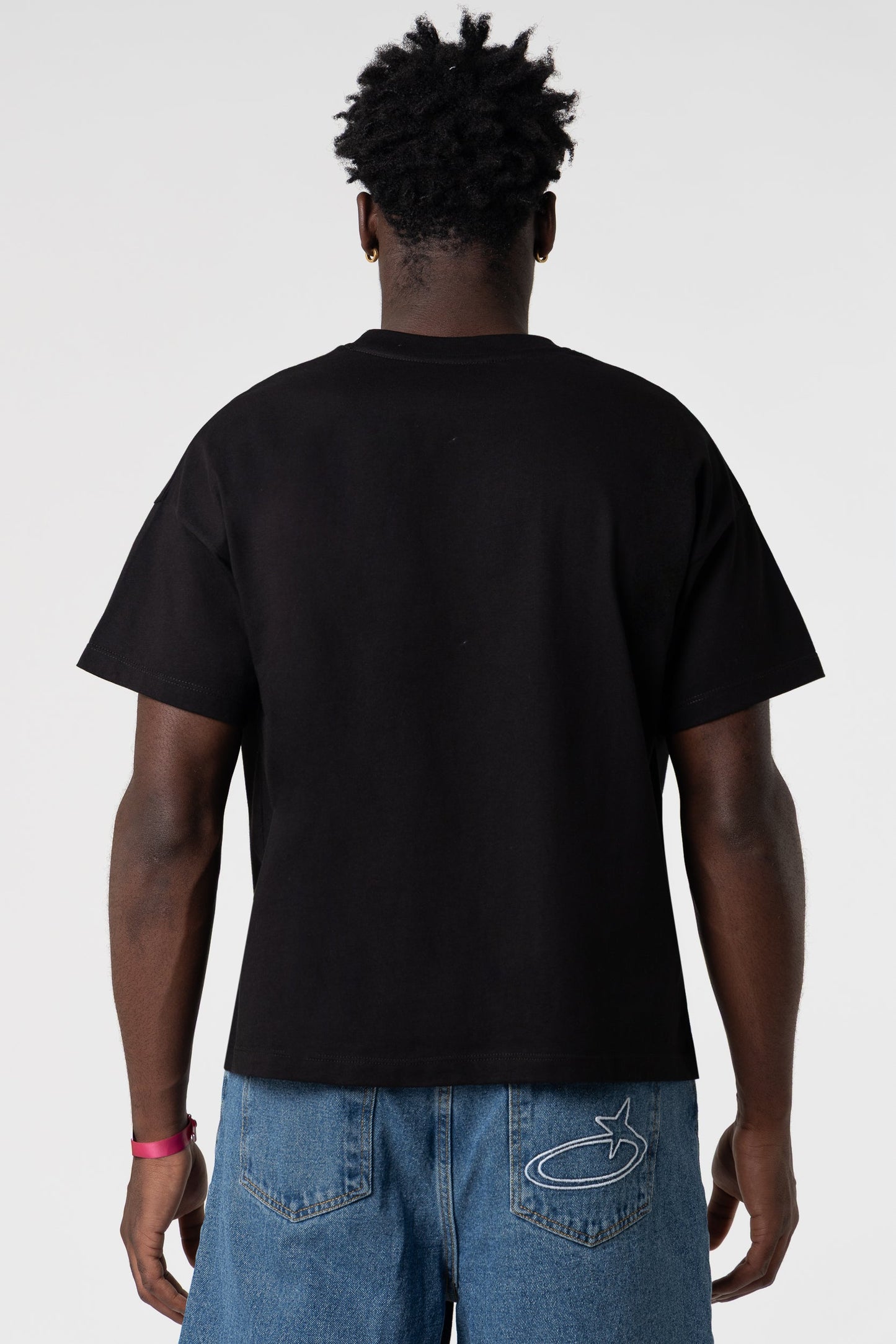 T-Shirt Blanks Boxy Fit 190GSM Dark Grey