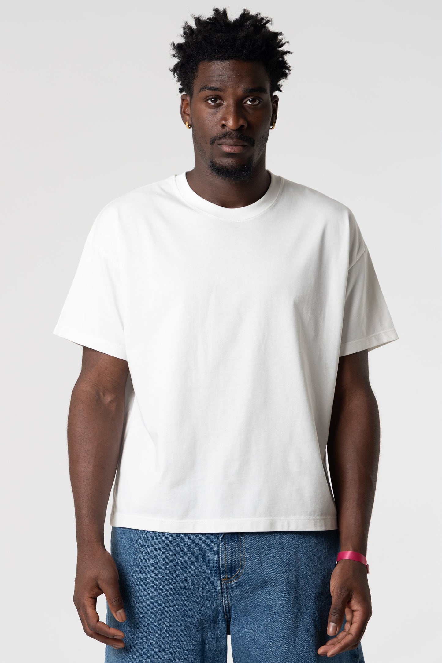 T-Shirt Blanks Boxy Fit 190GSM Dark Grey