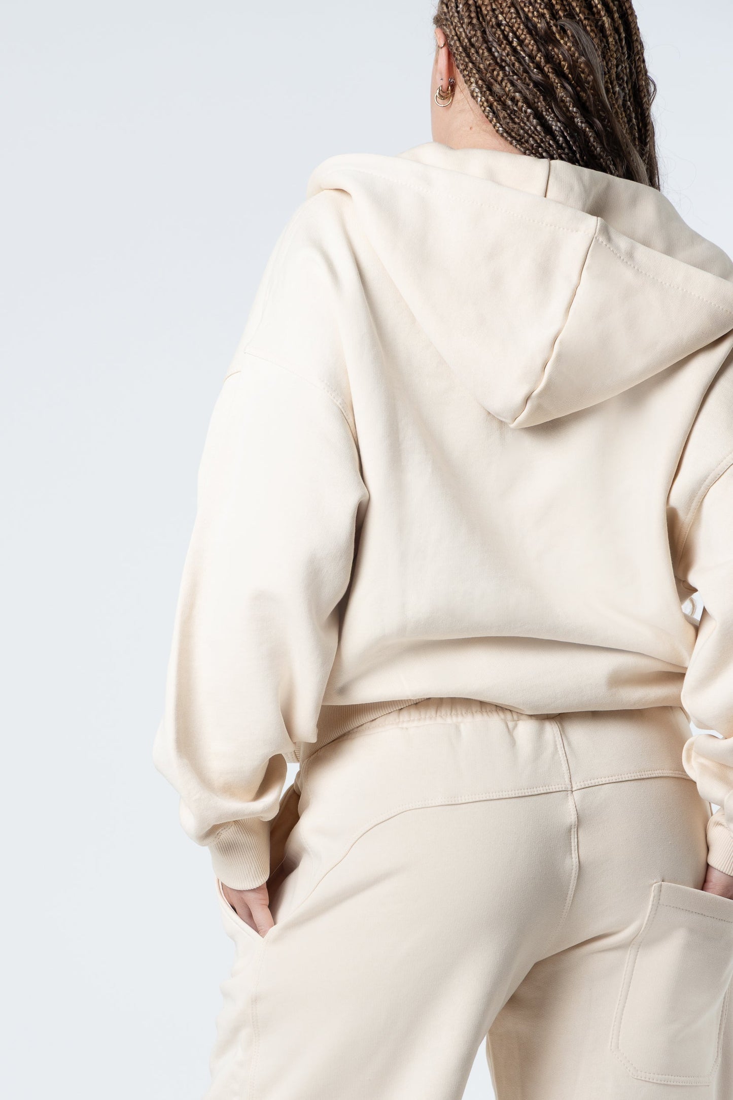 Sweatpants Wide Fit Blanks 330GSM Sand