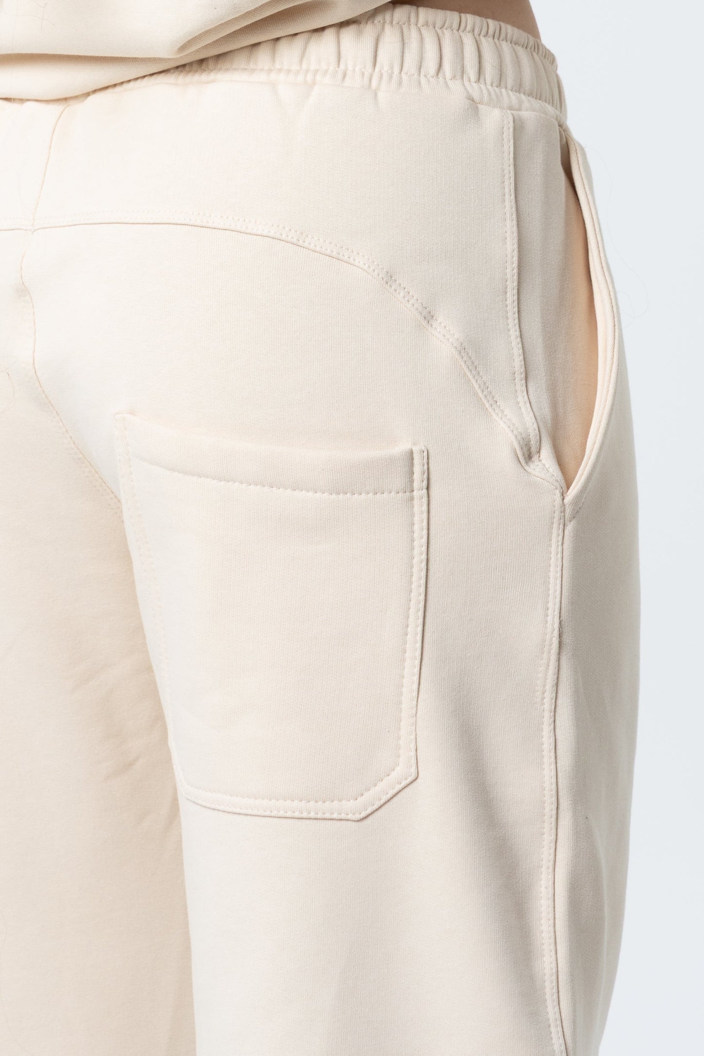 Sweatpants Wide Fit Blanks 330GSM Dark Chocolate
