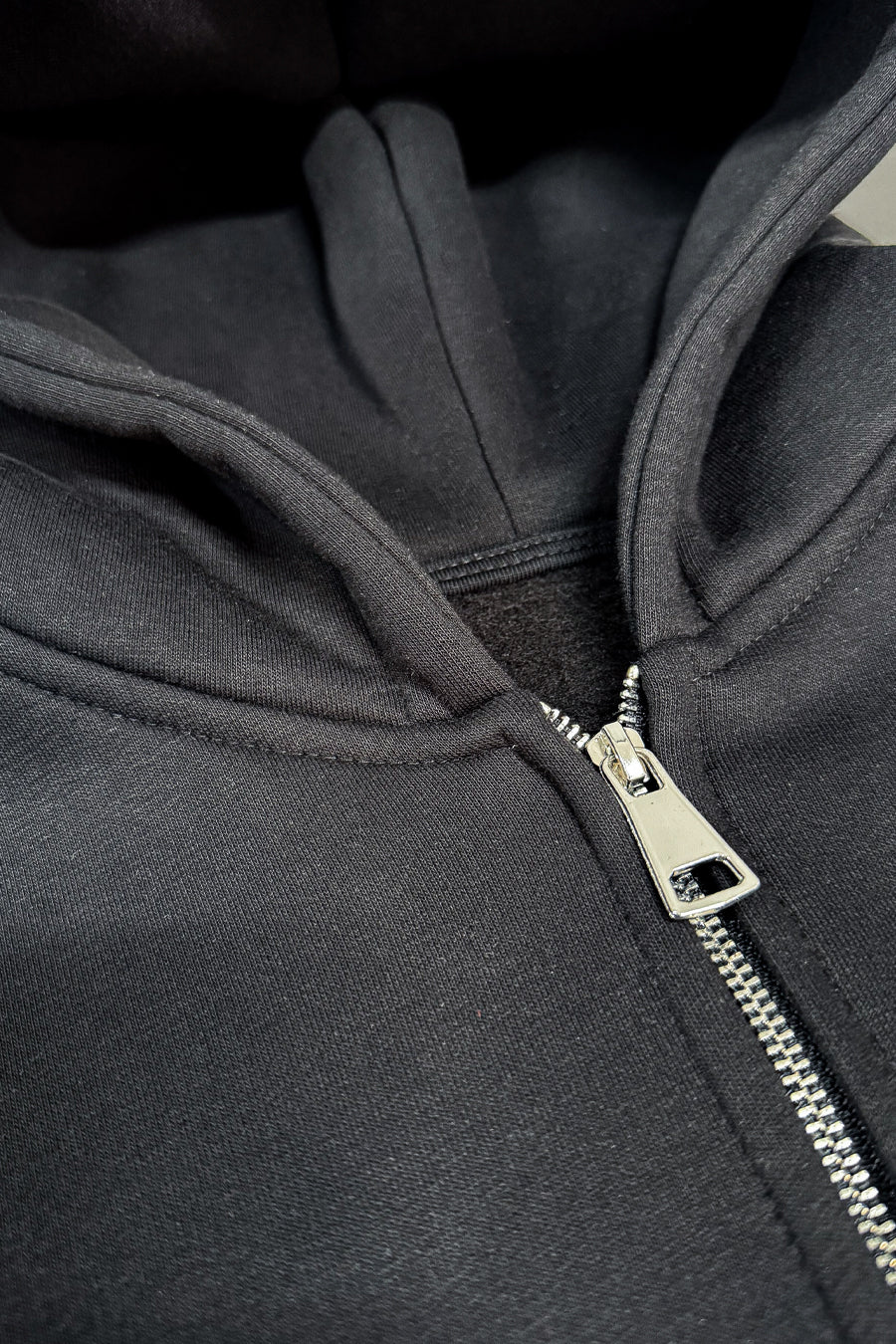 Zip Hoodie Premium Blanks 330GSM Dark Chocolate