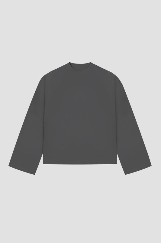 Longsleeve Blanks 220GSM Dark Grey
