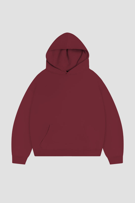 Hoodie Premium Blanks 330GSM Merlot
