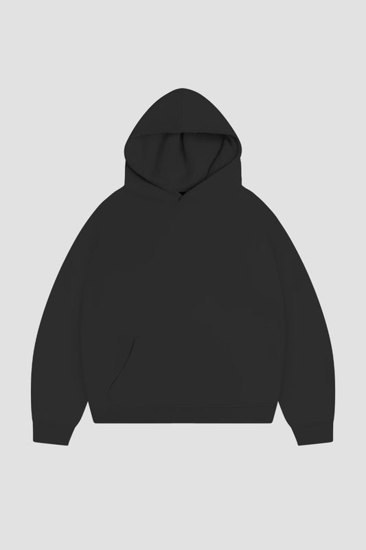 Hoodie Premium Blanks 330GSM Black