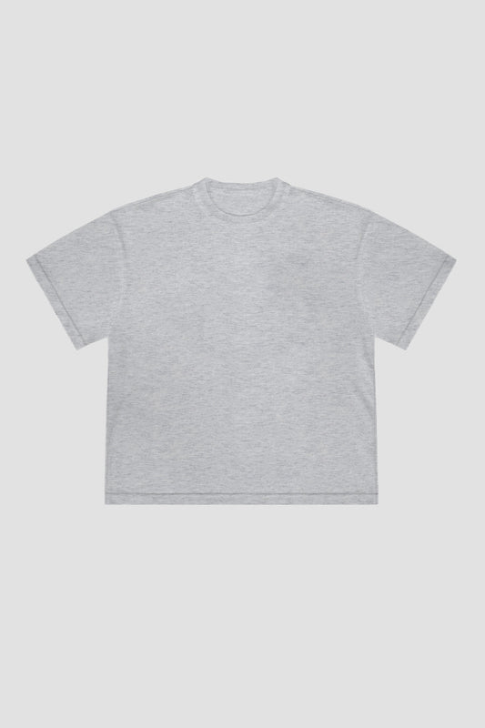 T-Shirt Blanks Boxy Fit 190GSM Sport Grey
