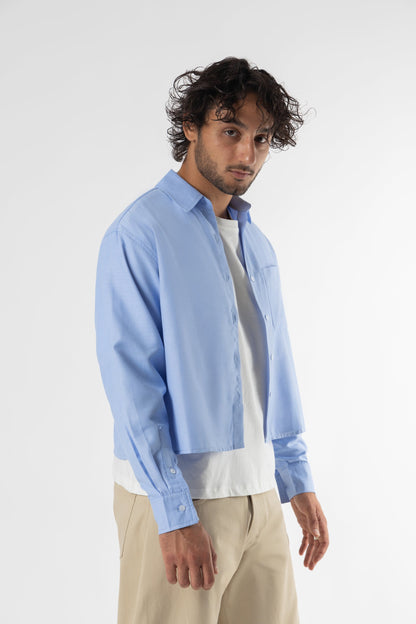 Shirt oxford Cropped Sky