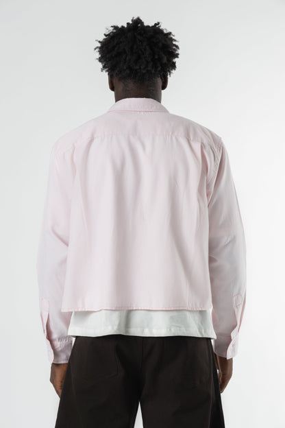 Shirt oxford Cropped Baby Pink