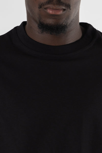 Longsleeve Cropped Blanks 220GSM Black