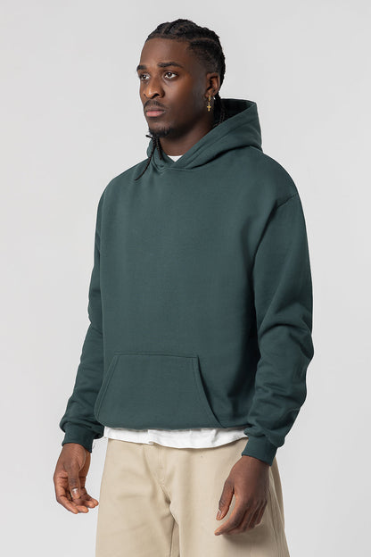 Hoodie Premium Blanks 330GSM Forest green
