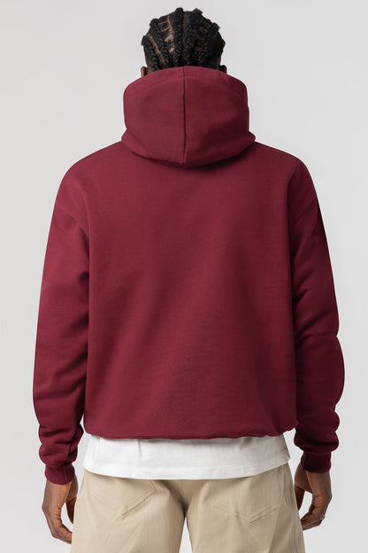 Hoodie Premium Blanks 330GSM Merlot