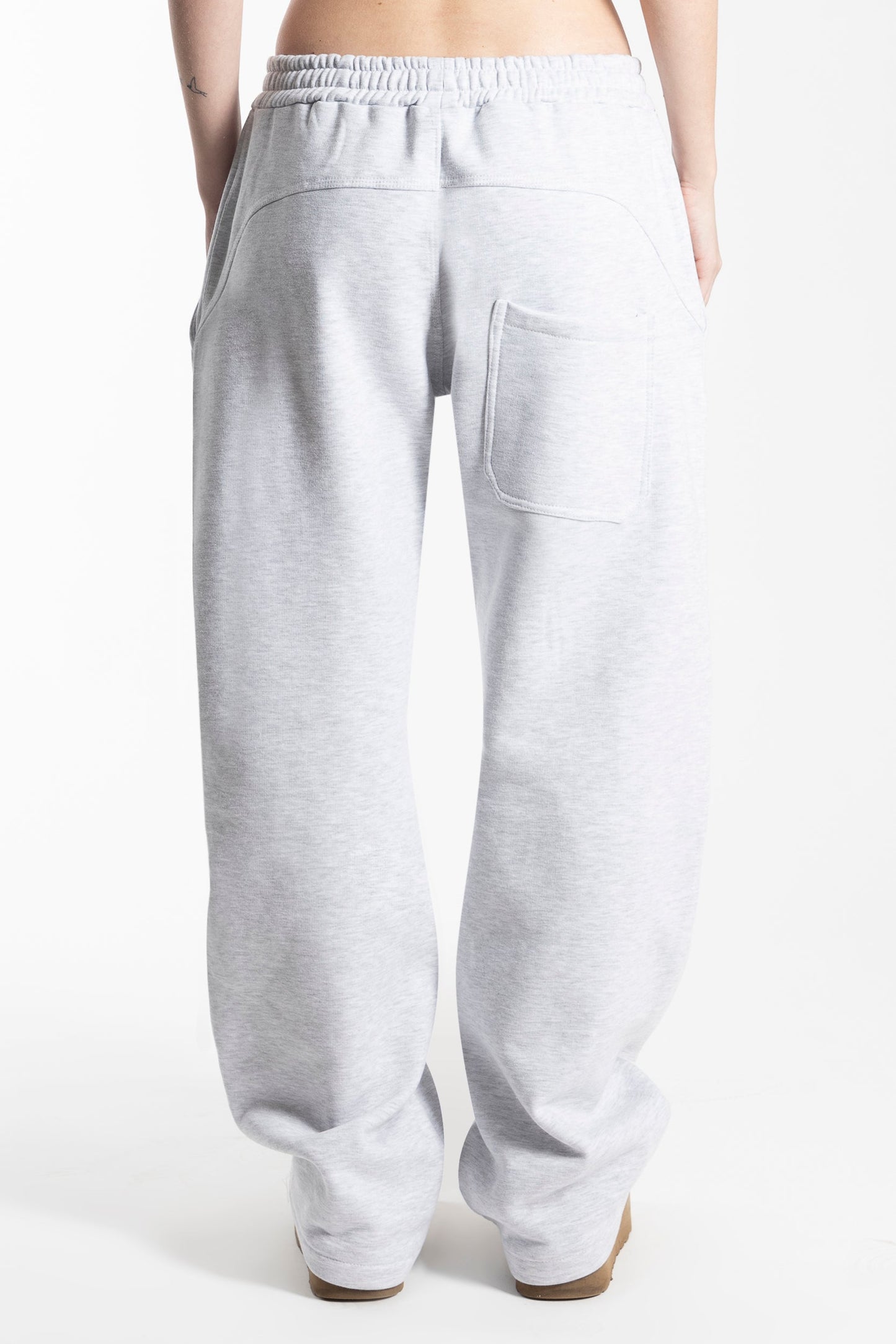 Sweatpants Wide Fit Blanks 330GSM Dark Chocolate
