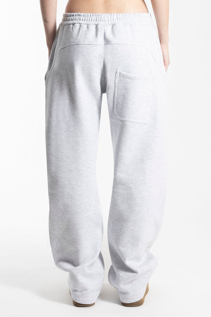 Sweatpants Wide Fit Blanks 330GSM Dark Chocolate