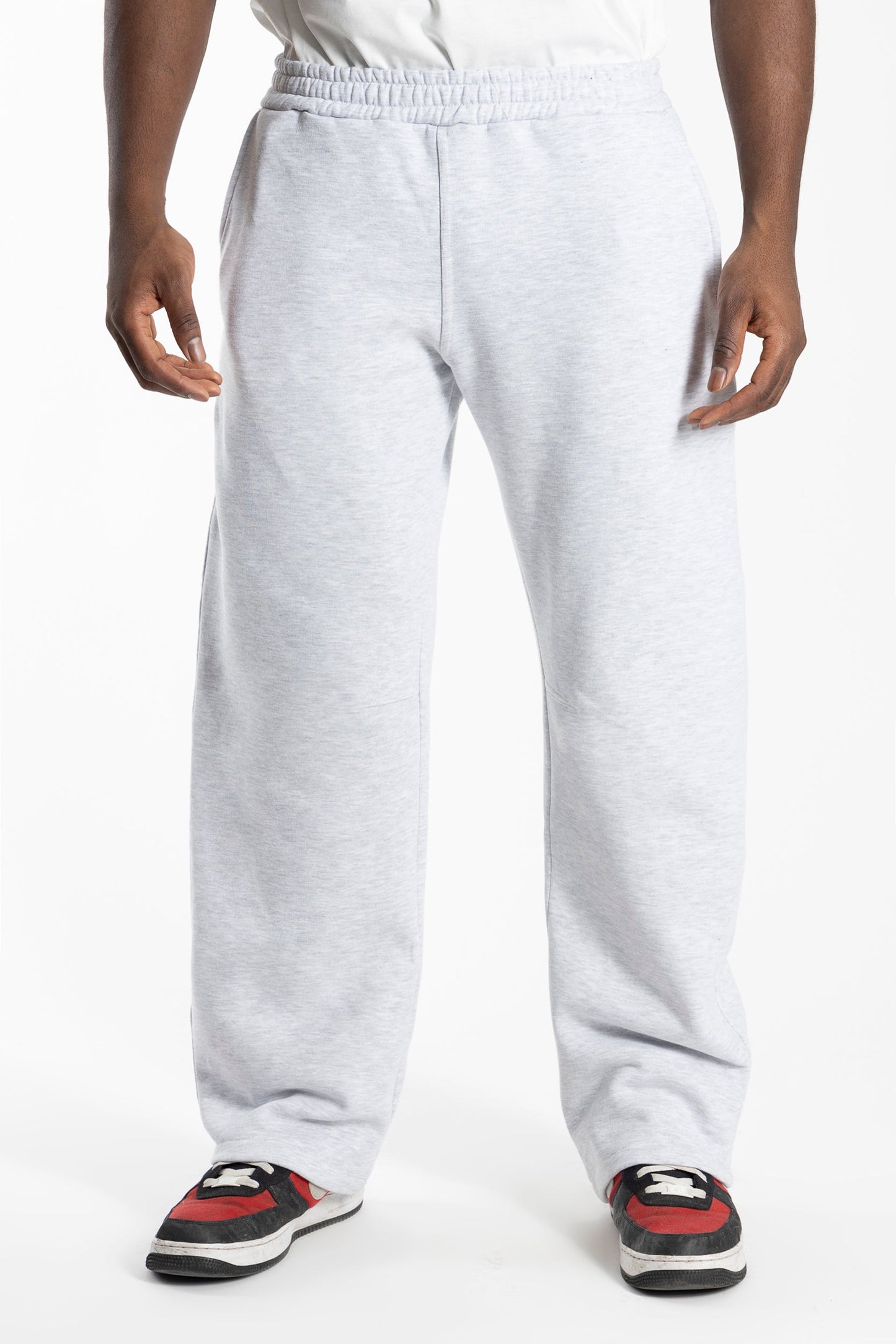 Sweatpants Wide Fit Blanks 330GSM Dark Chocolate