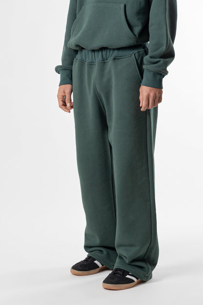 Sweatpants Baggy Fit Blanks 500GSM Forest Green