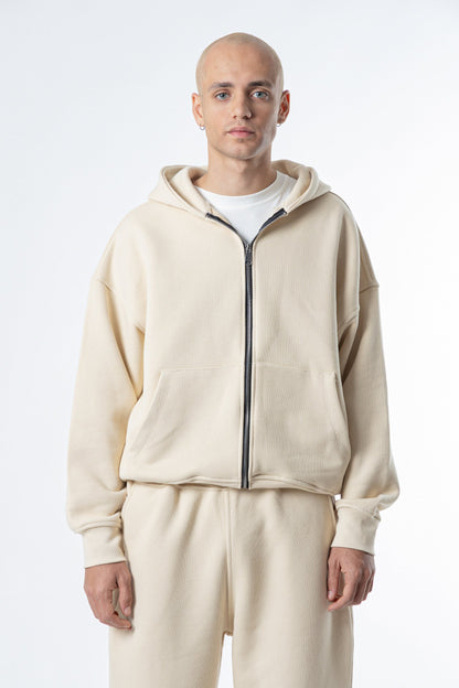 Zip Hoodie Heavy Blanks 500GSM Forest Green
