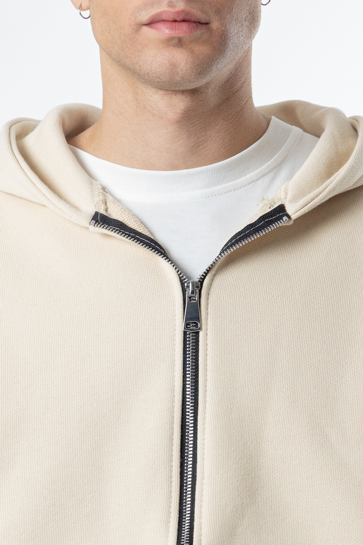 Zip Hoodie Heavy Blanks 500GSM Sport Grey