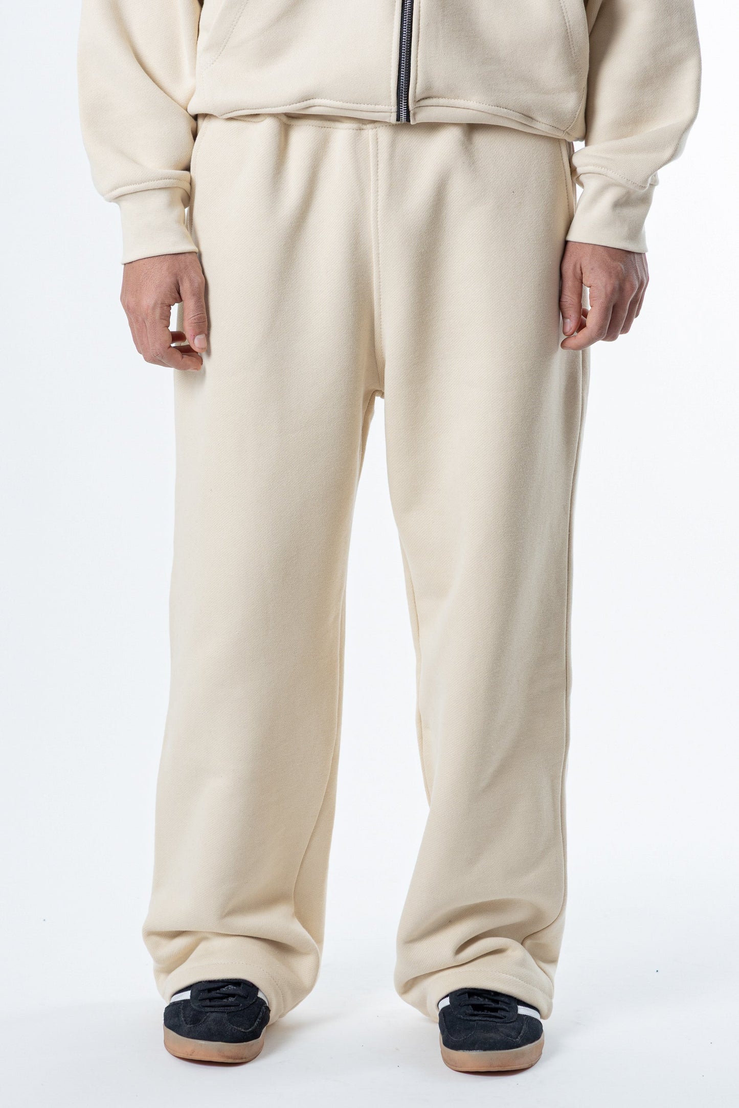 Sweatpants Baggy Fit Blanks 500GSM Sand