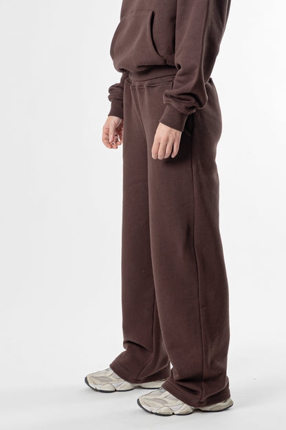 Sweatpants Baggy Fit Blanks 500GSM Dark Chocolate
