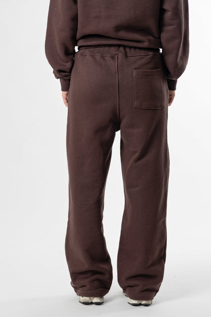 Sweatpants Baggy Fit Blanks 500GSM Dark Chocolate