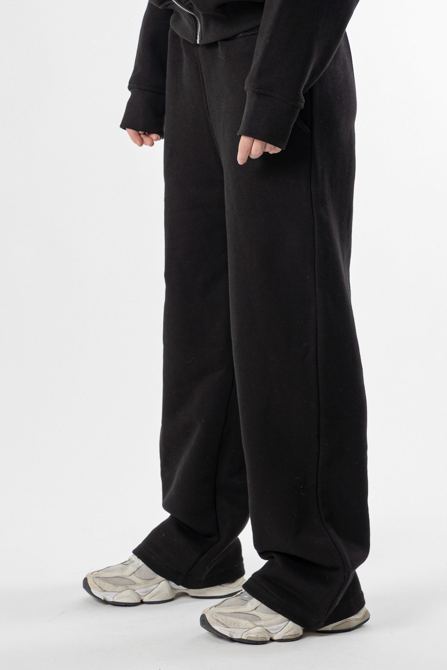 Sweatpants Baggy Fit Blanks 500GSM Black