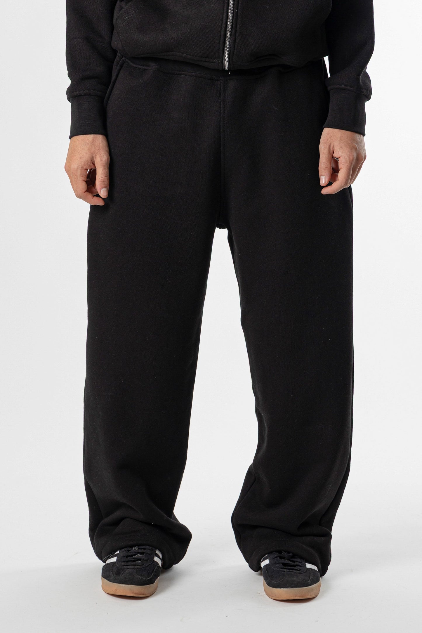 Sweatpants Baggy Fit Blanks 500GSM Black