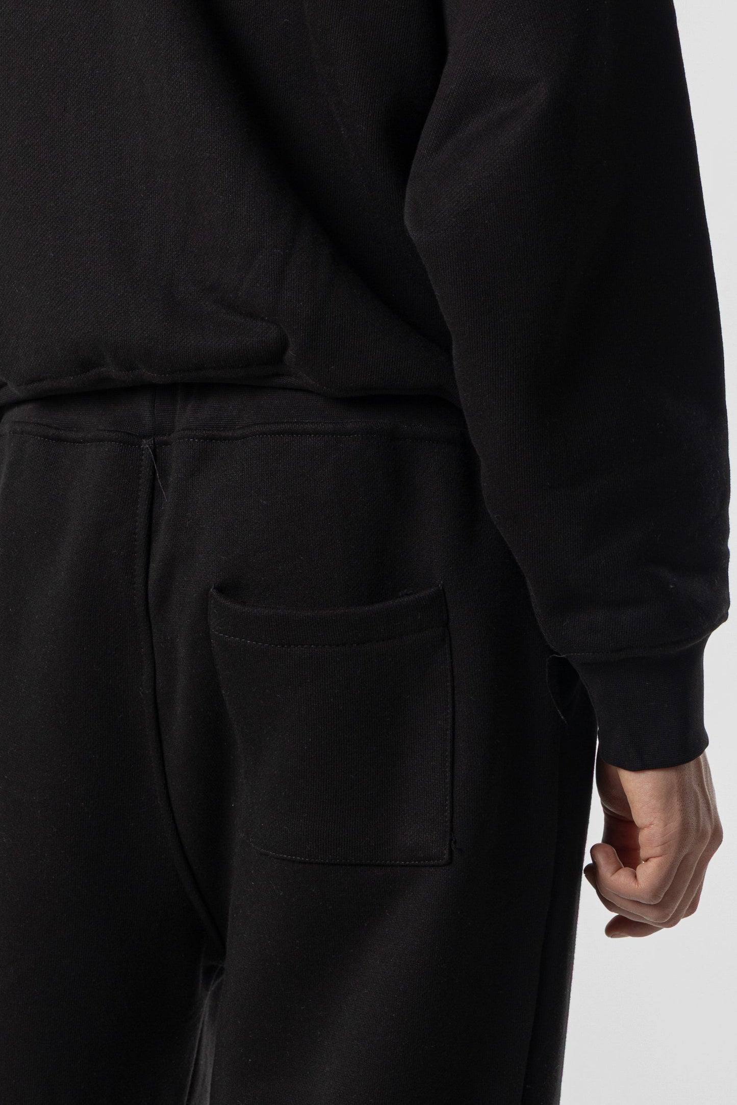 Sweatpants Baggy Fit Blanks 500GSM Black
