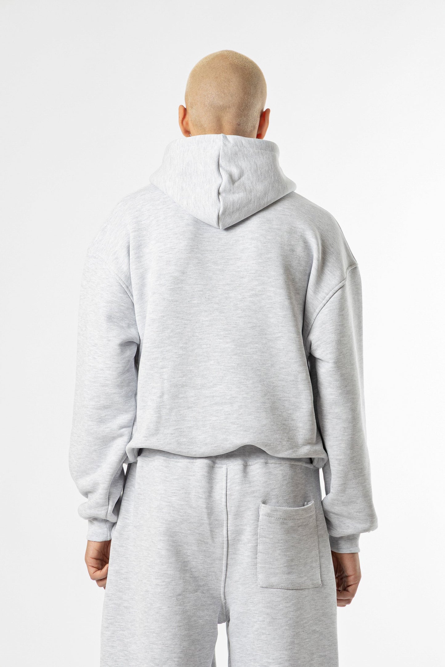 Sweatpants Baggy Fit Blanks 500GSM Sport Grey